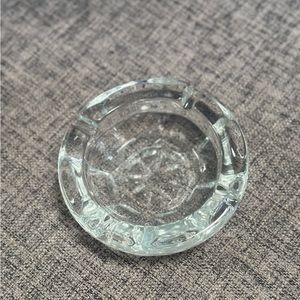 Vintage Crystal Ashtray